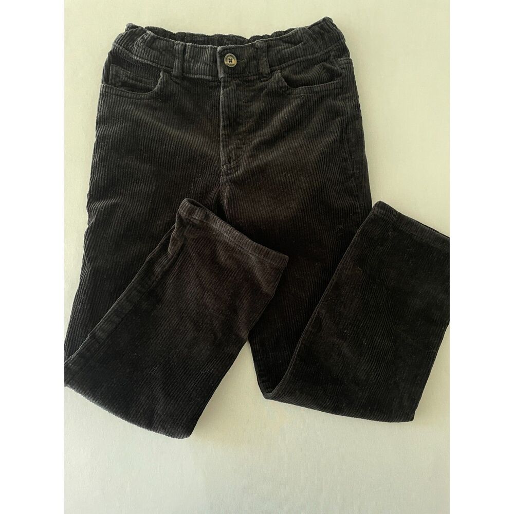 ~ Gymboree 7 Boys Pants Corduroy, Cotton Spandex Stretch Adjustable Elastic Bttn
